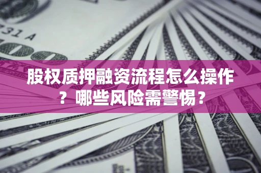 北京股权质押融资流程怎么操作？哪些风险需警惕？