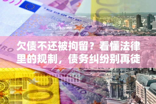 北京欠债不还被拘留？看懂法律里的规制，债务纠纷别再徒劳奔波