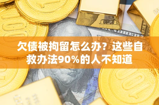 北京欠债被拘留怎么办？这些自救办法90%的人不知道