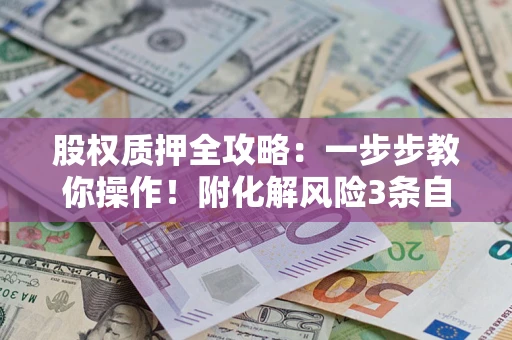 北京股权质押全攻略：一步步教你操作！附化解风险3条自救法则