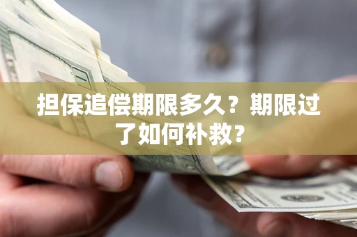 北京担保追偿期限多久？期限过了如何补救？