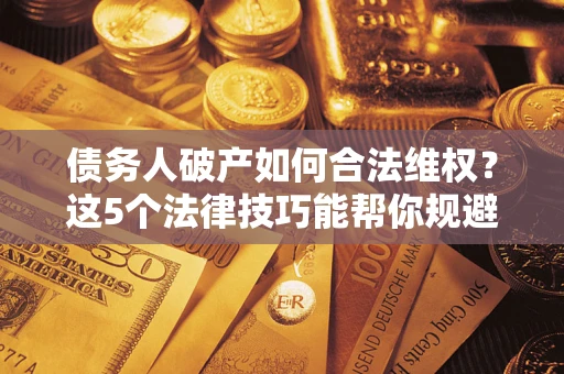 北京债务人破产如何合法维权？这5个法律技巧能帮你规避风险